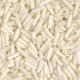 Miyuki Bugles 6mm kralen - Matted opaque cream BGL2-2021